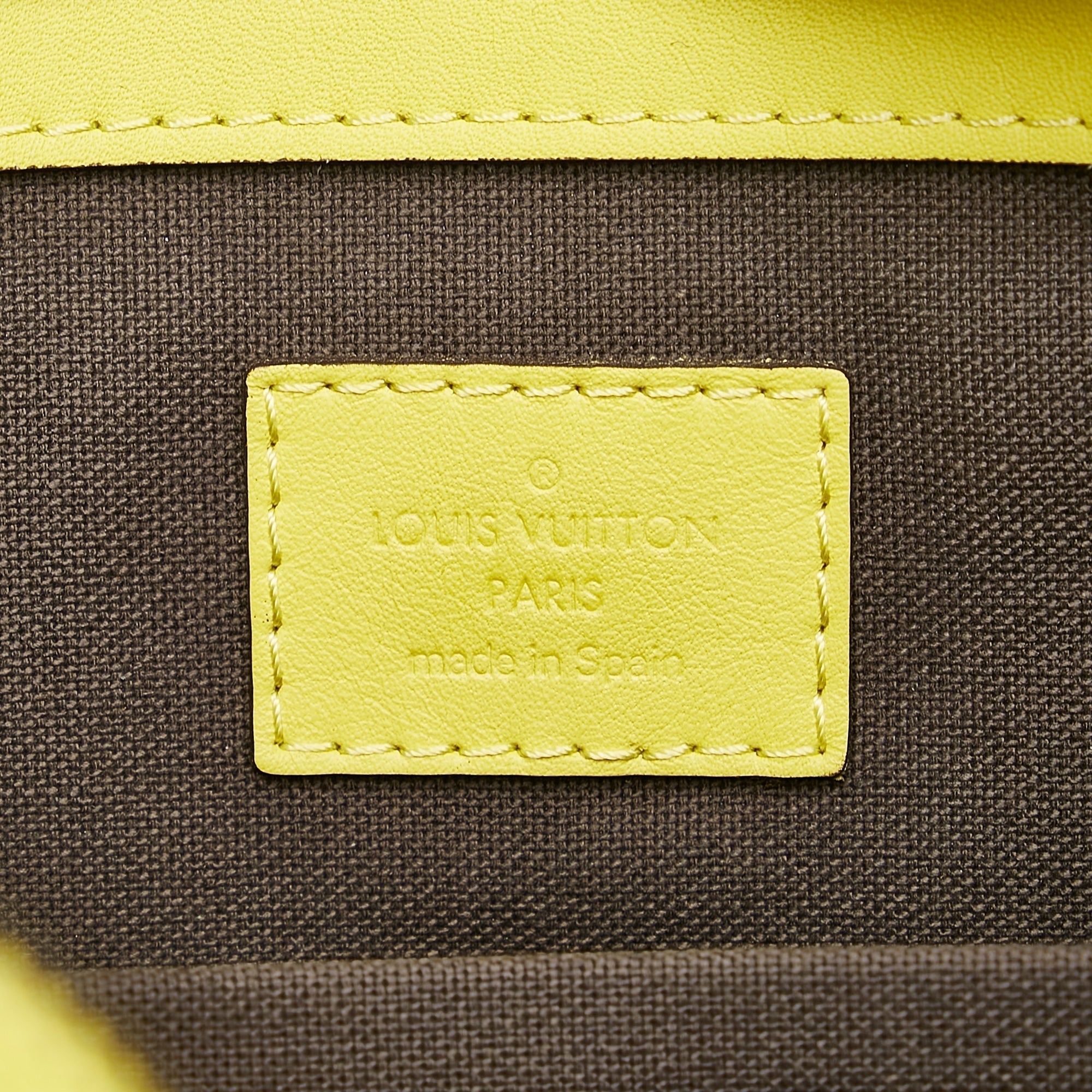 Louis Vuitton Tadao Yellow Damier Infini