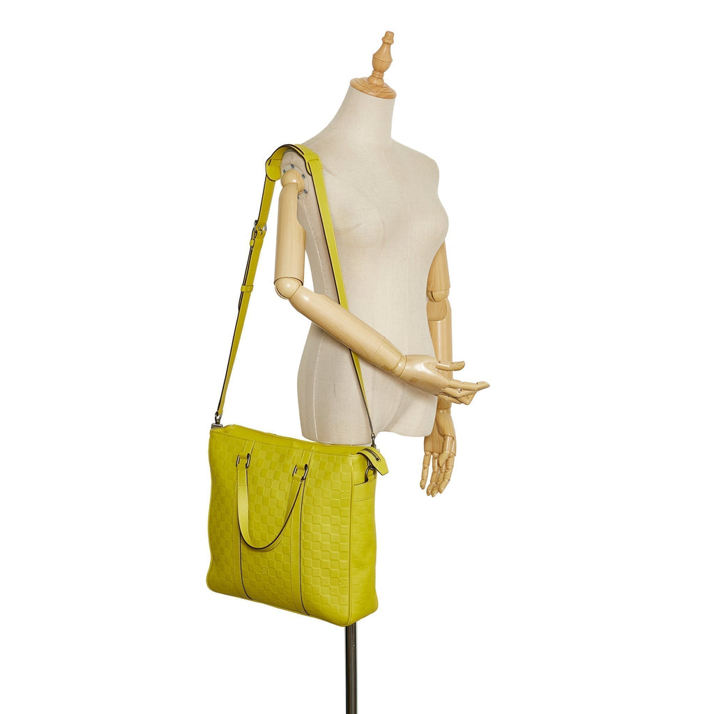 Louis Vuitton Tadao Yellow Damier Infini
