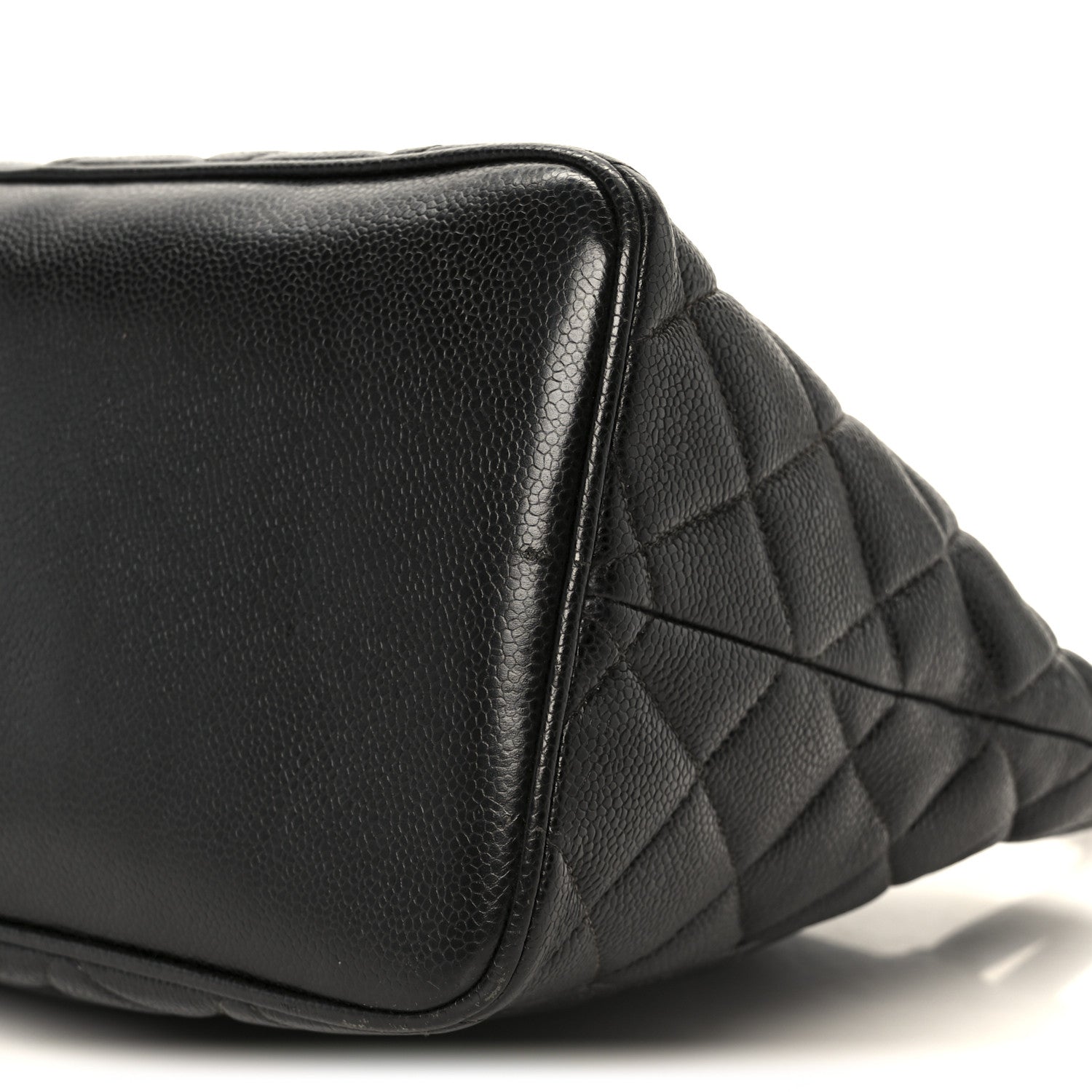 Chanel Caviar Quilted Medallion Tote Black