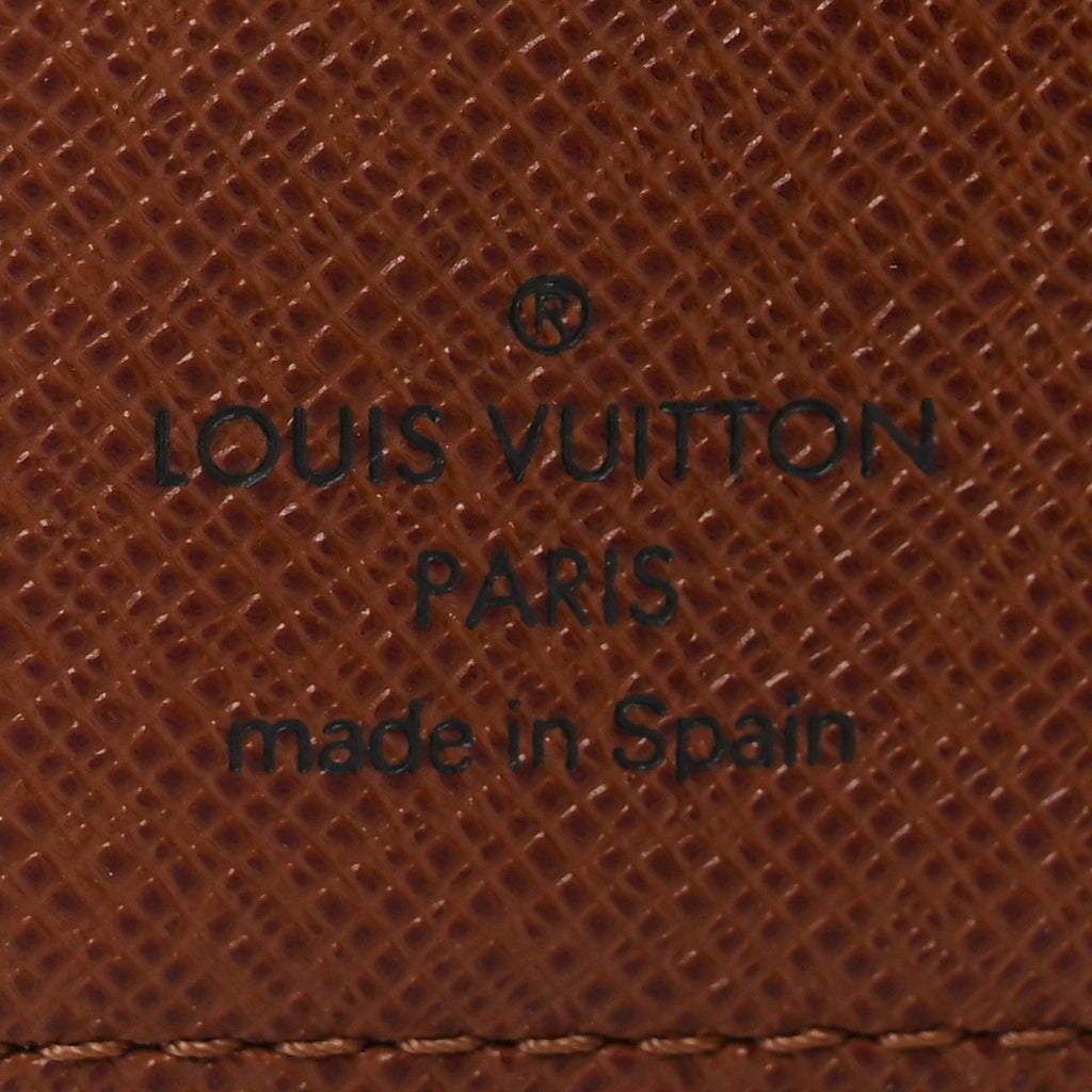 Louis Vuitton Monogram Panda Small Ring Agenda Cover