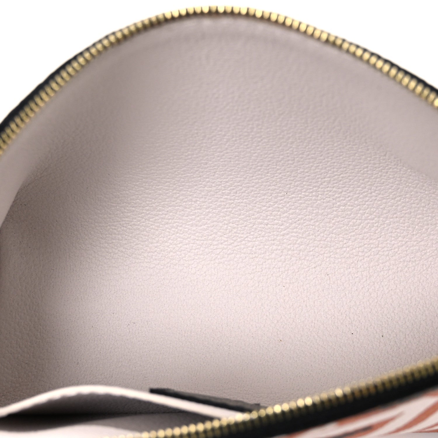 Louis Vuitton Monogram Giant Crafty Cosmetic Pouch Creme Caramel