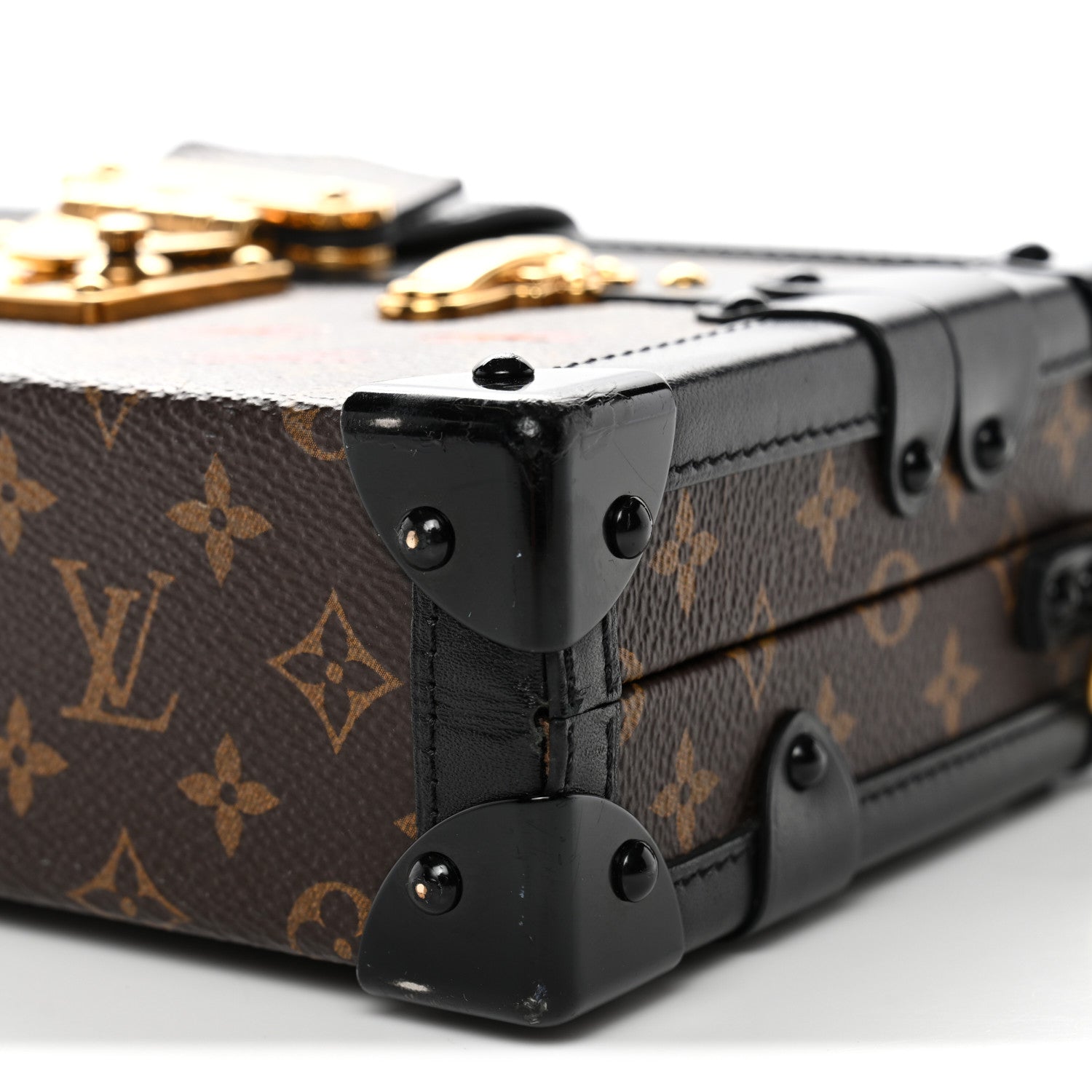 Louis Vuitton Monogram Petite Malle Black