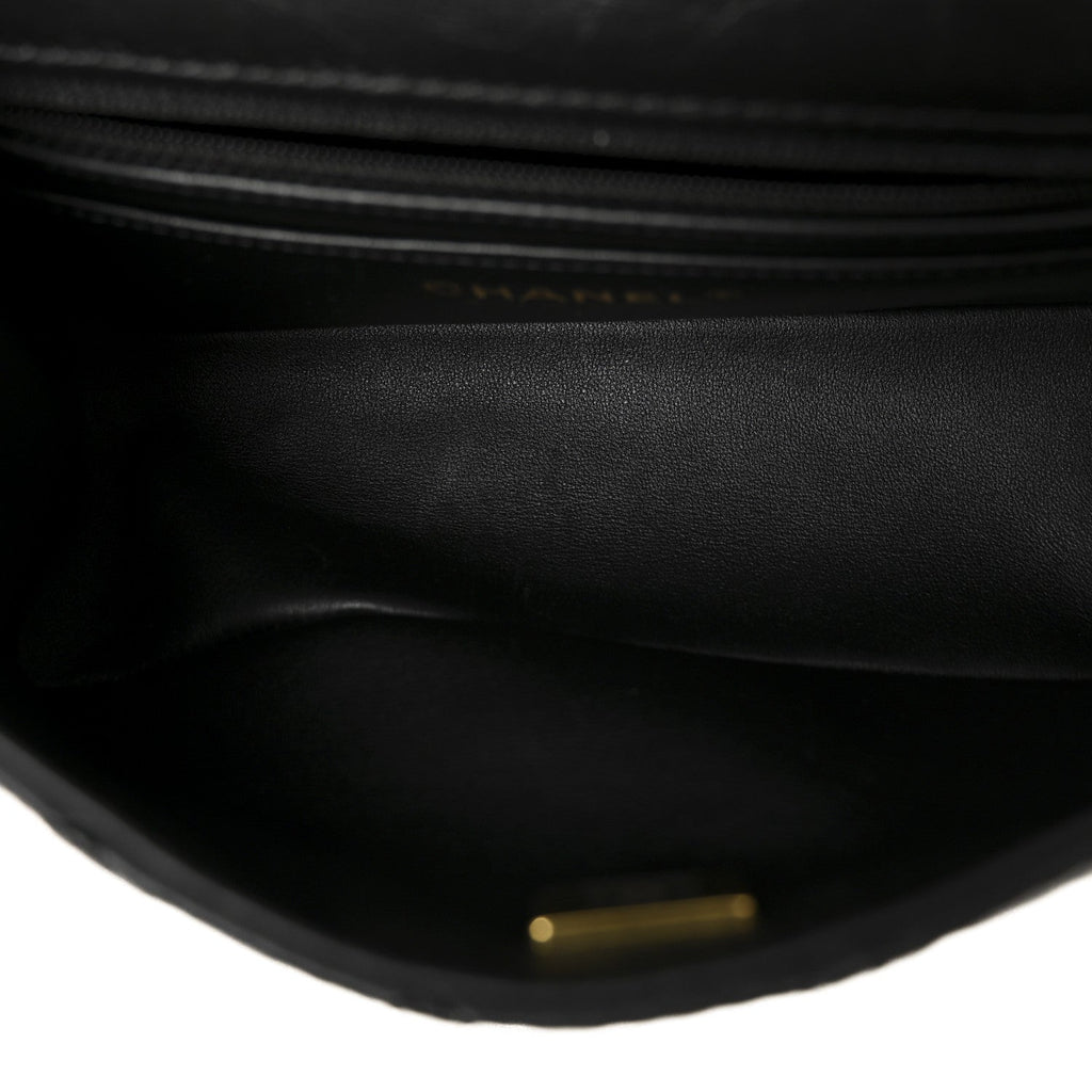 Chanel Aged Calfskin Quilted 2.55 Reissue Mini Flap Black