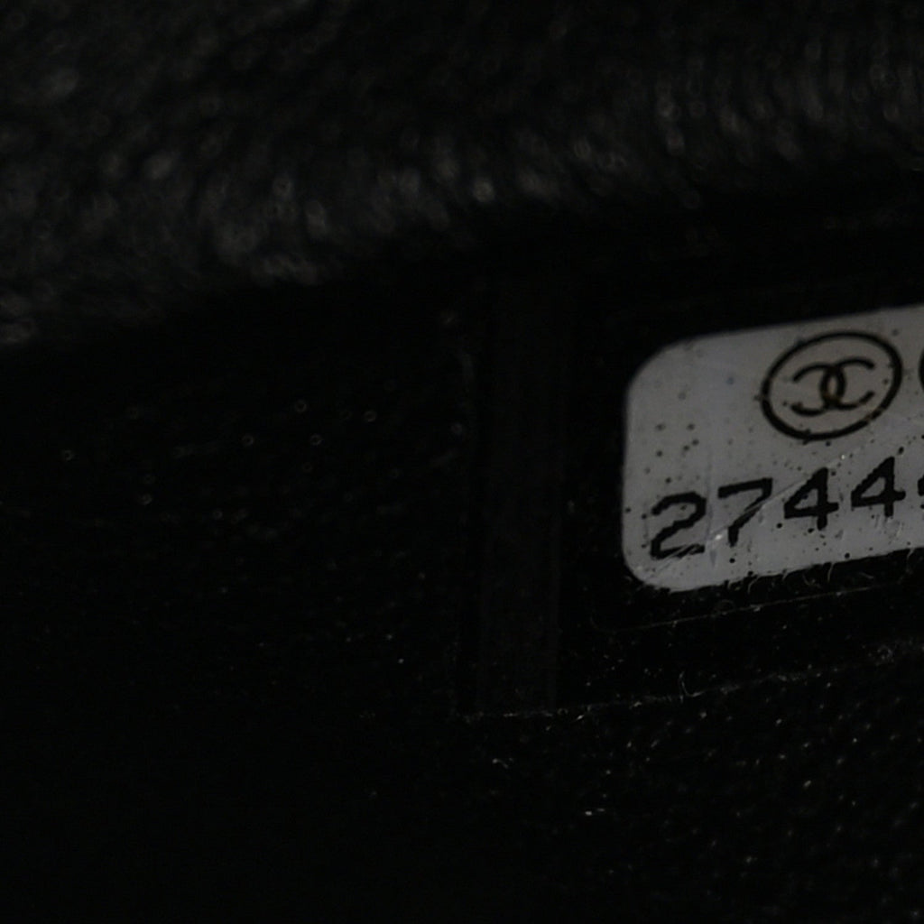 Chanel Crumpled Calfskin Chevron Quilted 2.55 Reissue 226 Black