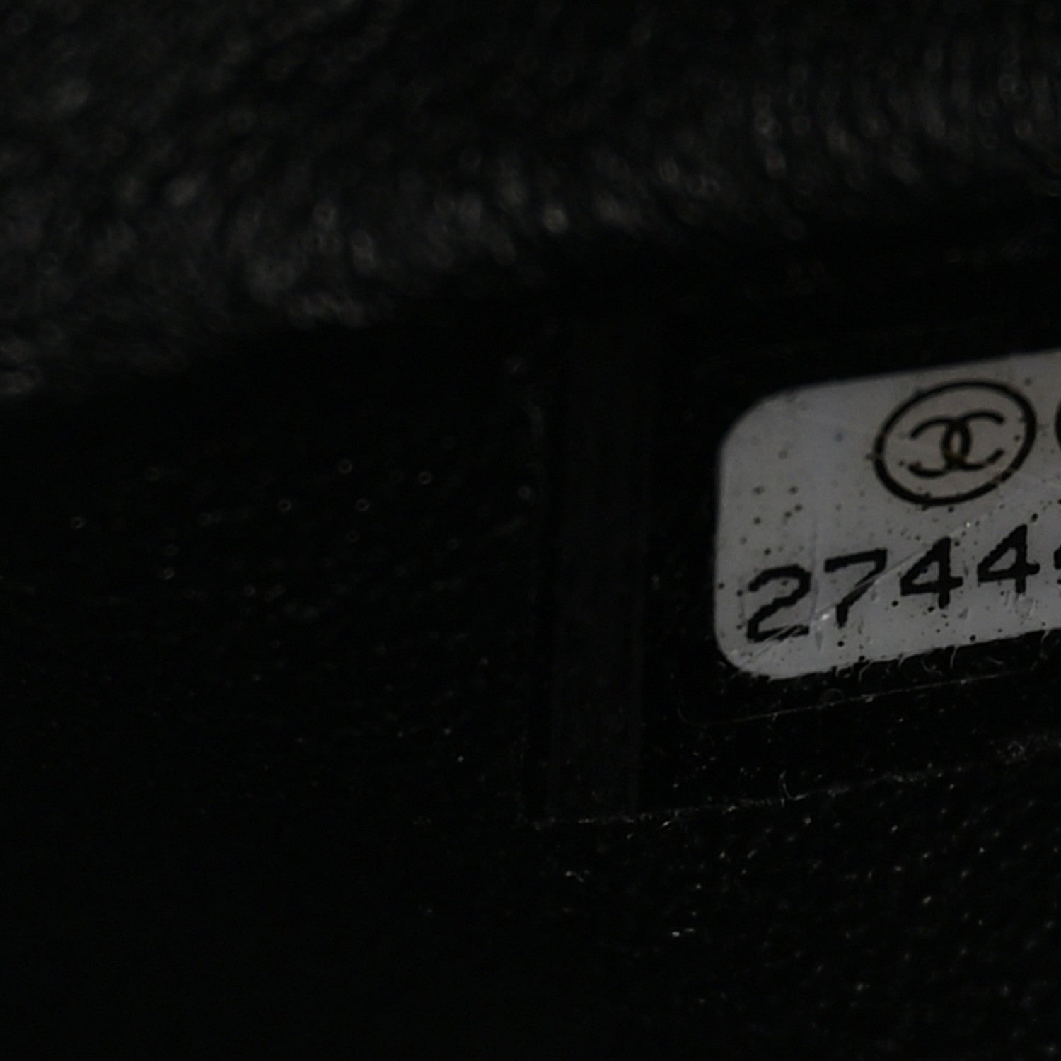 Chanel Crumpled Calfskin Chevron Quilted 2.55 Reissue 226 Black