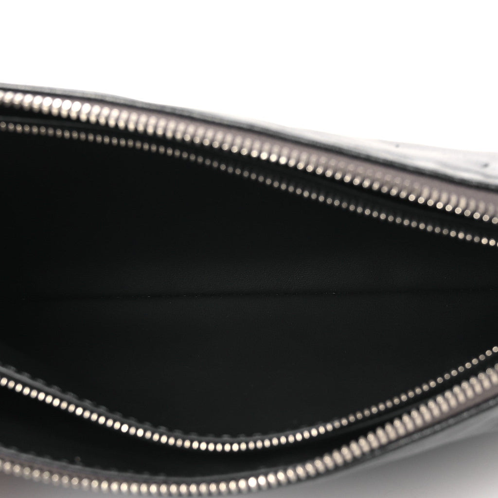 Louis Vuitton Lambskin Embossed Monogram Coussin PM Anthracite