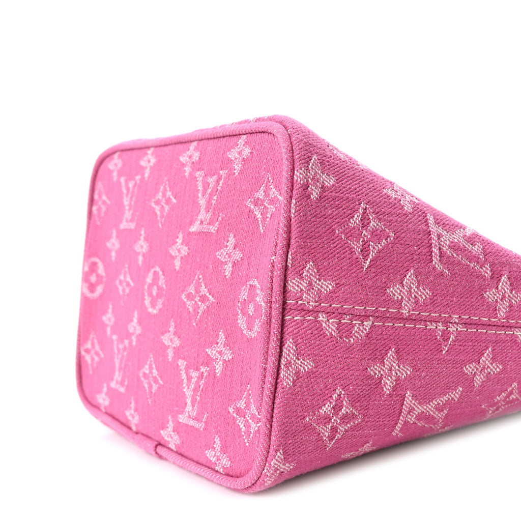 Louis Vuitton Monogram Denim All In BB Fuchsia