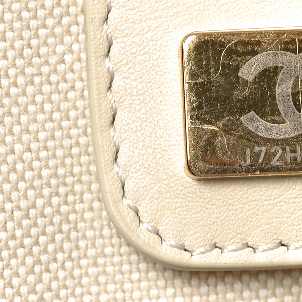 Chanel Suede Calfskin Quilted Large Perfect Bowling Bag Grey