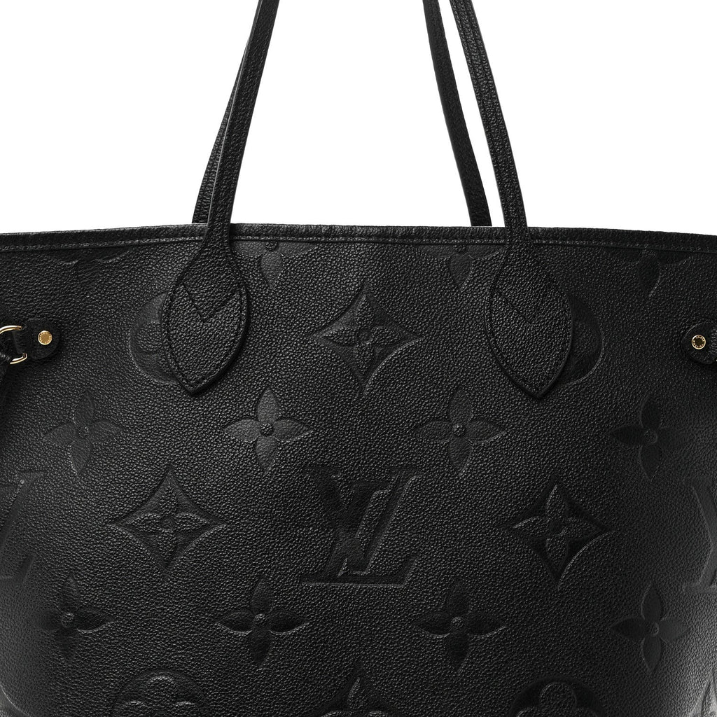 Louis Vuitton Empreinte Monogram Giant Neverfull MM Black