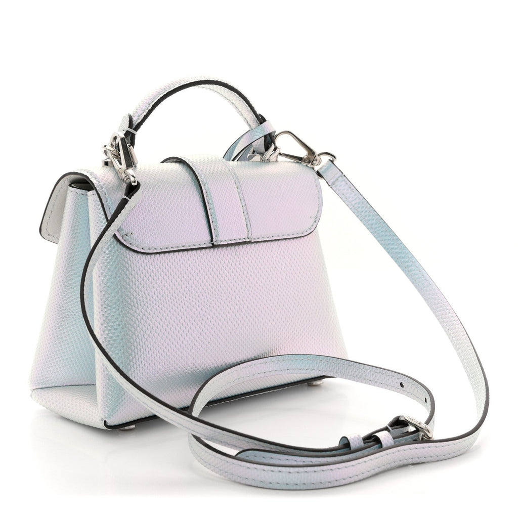 Louis Vuitton Lizard Rose Des Vents Mini Bleu Celeste