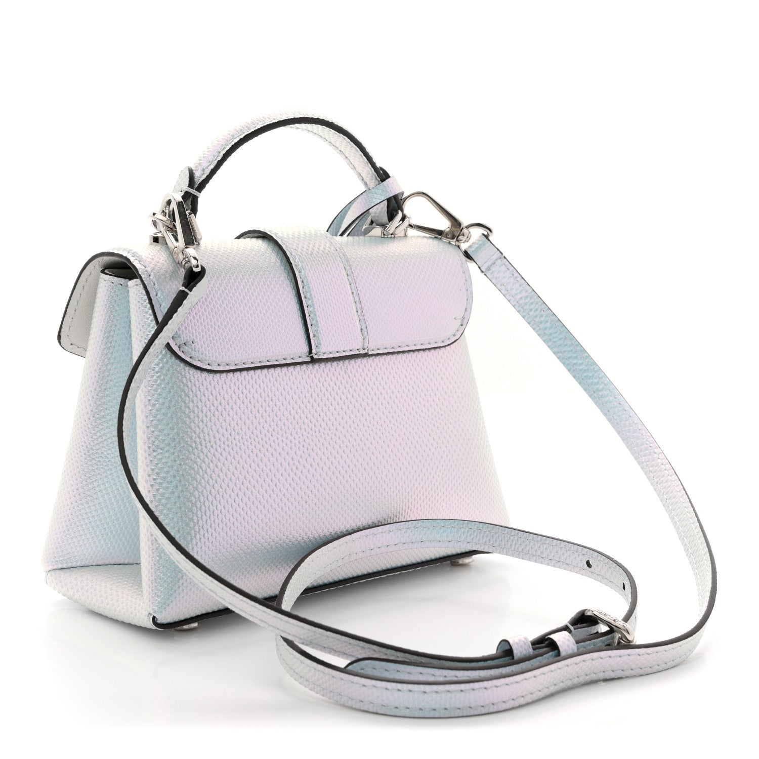 Louis Vuitton Lizard Rose Des Vents Mini Bleu Celeste