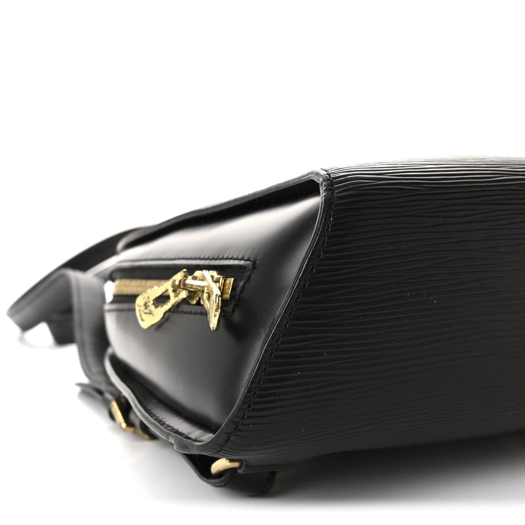 Louis Vuitton Epi Mabillon Backpack Black