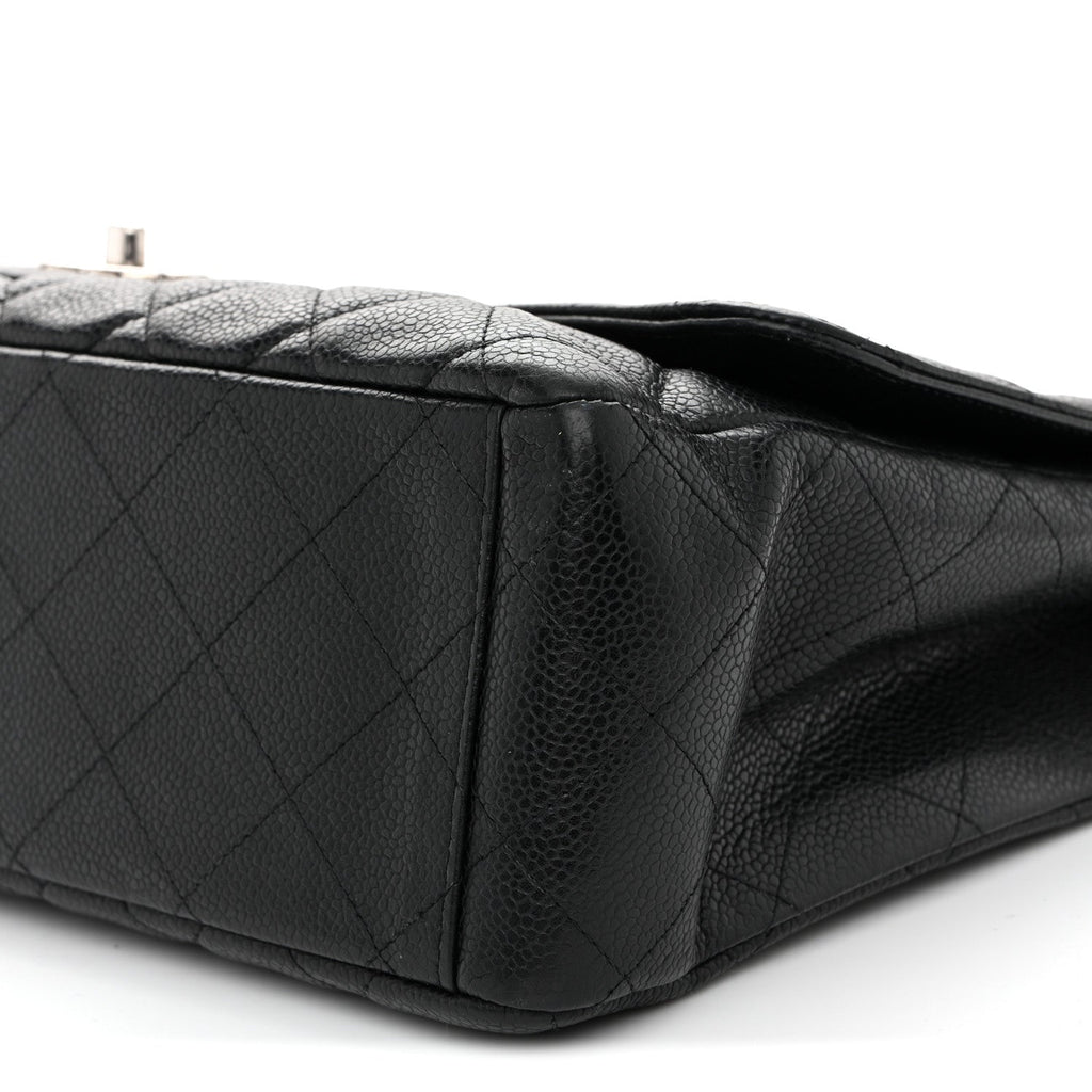 Chanel Caviar Maxi Single Flap Black