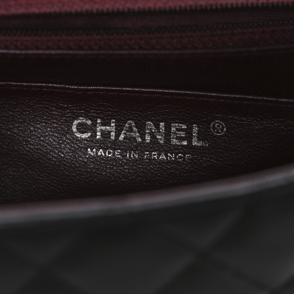 Chanel Lambskin Quilted Mini Square Flap Black