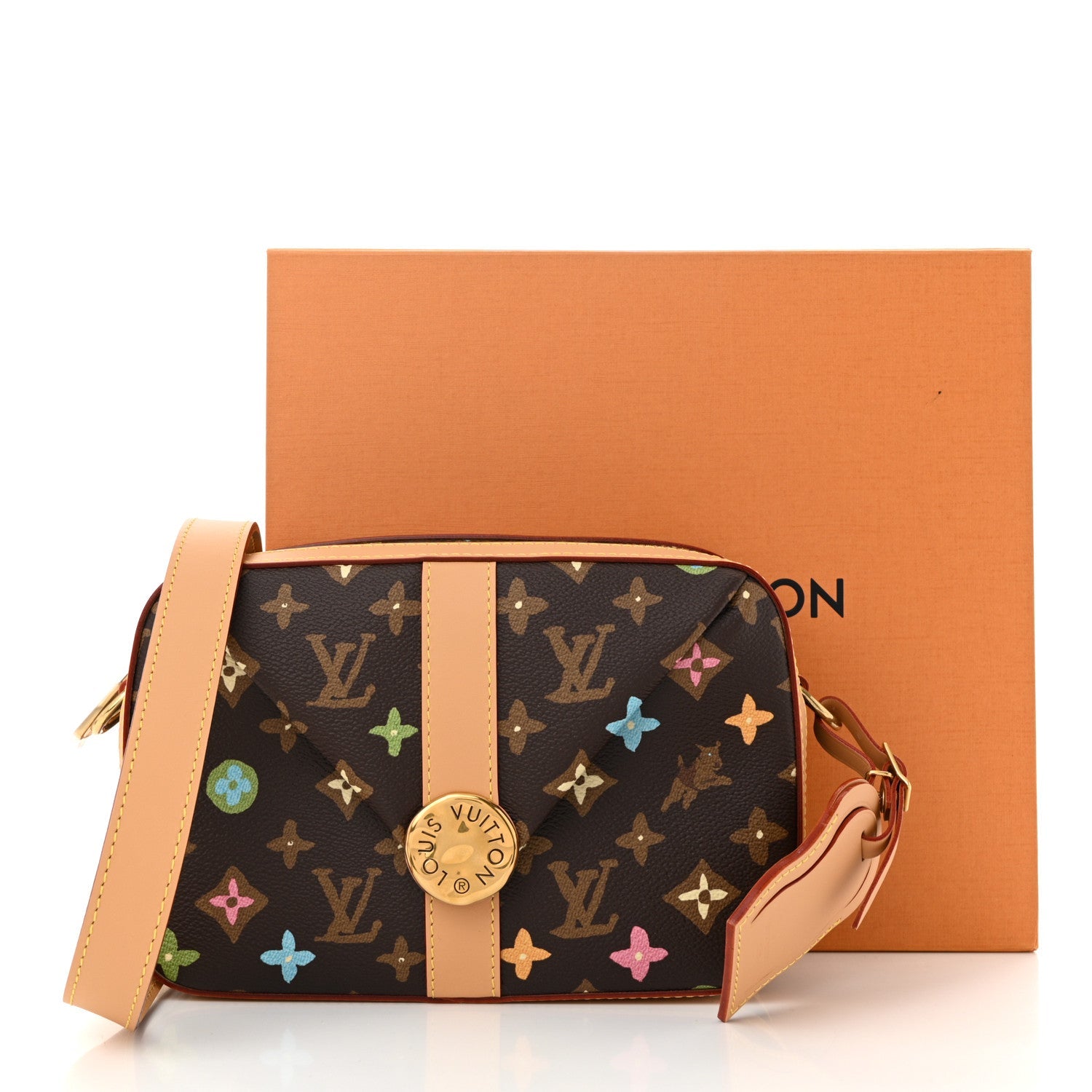 Louis Vuitton X TYLER THE CREATOR Monogram Craggy Envelope Messenger Chocolate