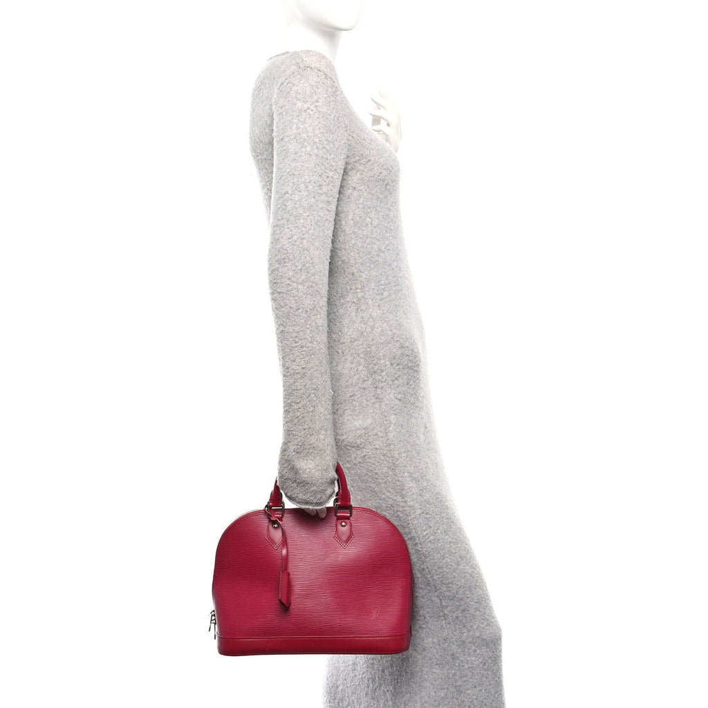 Louis Vuitton Epi Alma PM Fuchsia