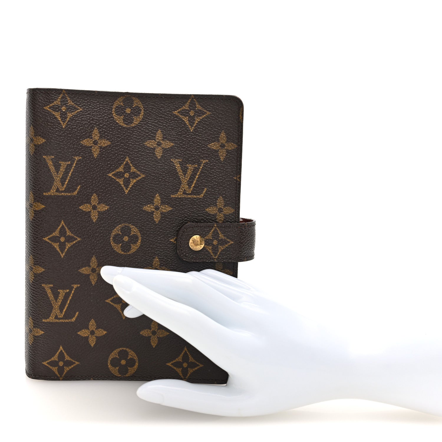 Louis Vuitton Monogram Medium Ring Agenda Cover