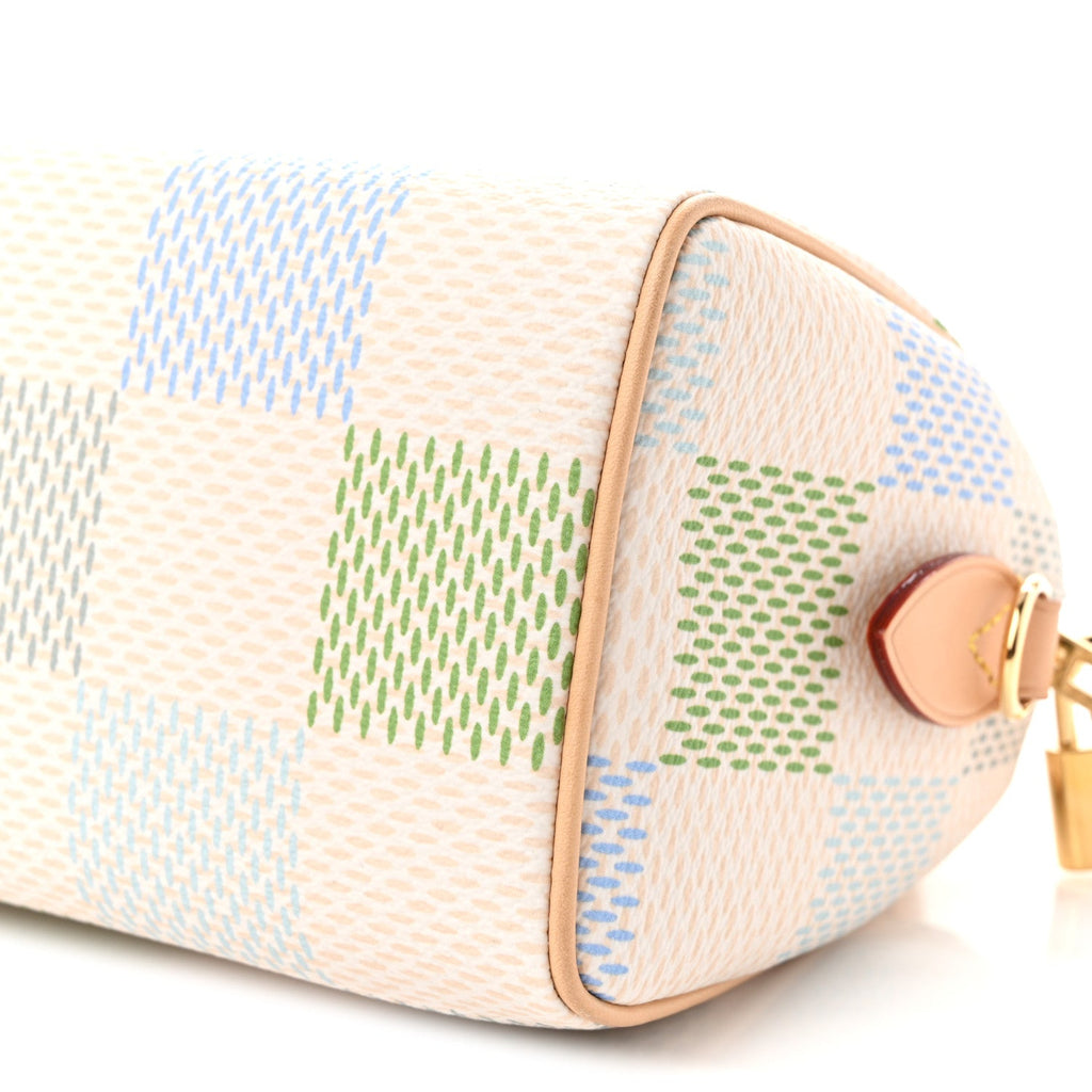 Louis Vuitton Damier Giant Speedy Bandouliere 20 Pistachio