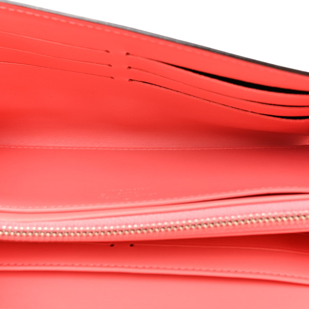 Louis Vuitton Patent Louise Wallet Rose Litchi
