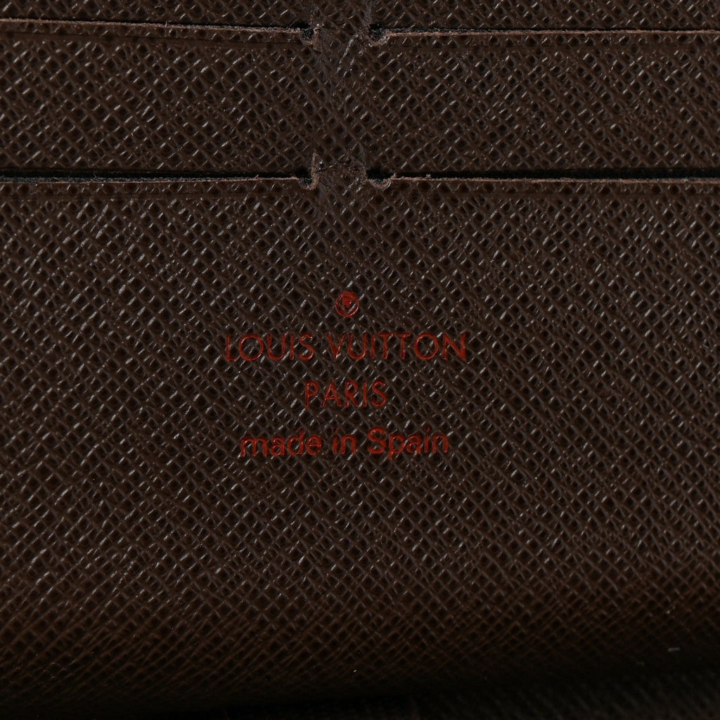 Louis Vuitton Damier Ebene Zippy Organizer Wallet