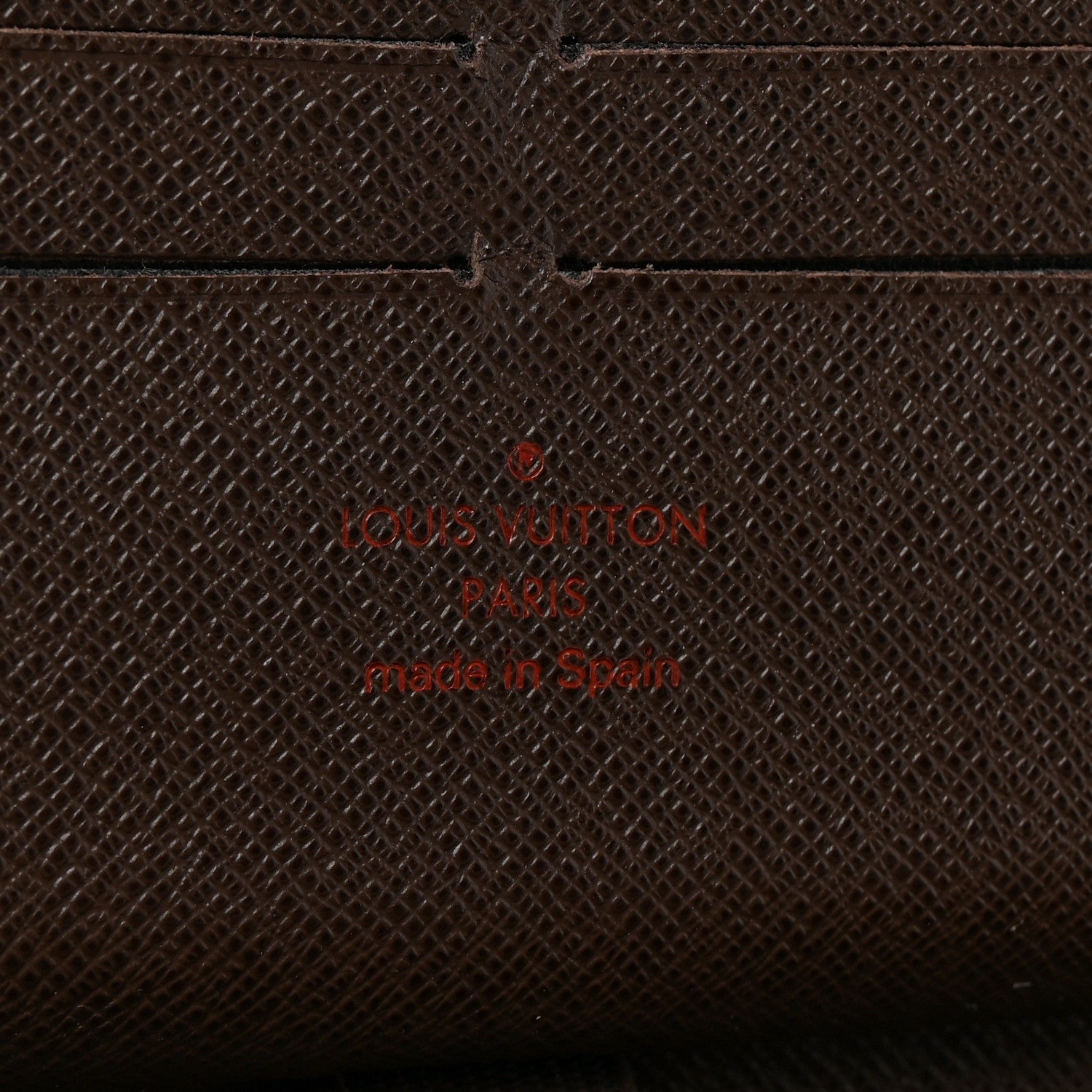 Louis Vuitton Damier Ebene Zippy Organizer Wallet