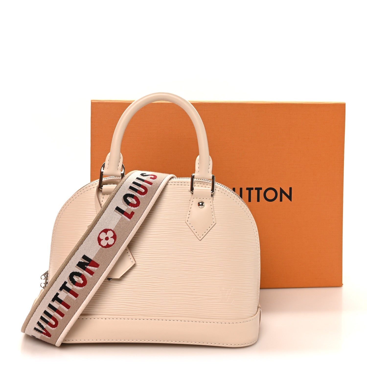 Louis Vuitton Epi Jacquard Alma BB Quartz