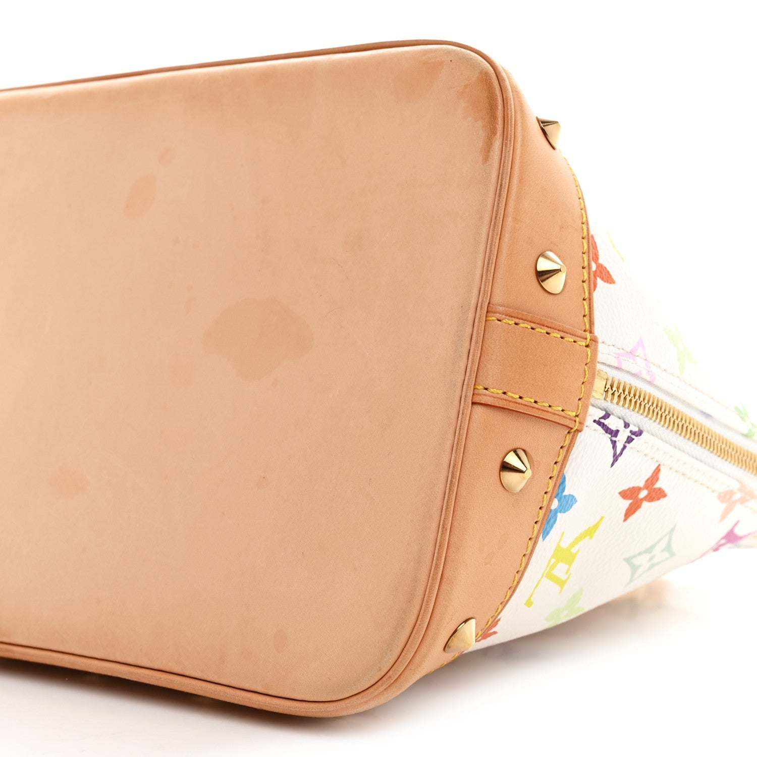 Louis Vuitton Monogram Multicolor Alma White