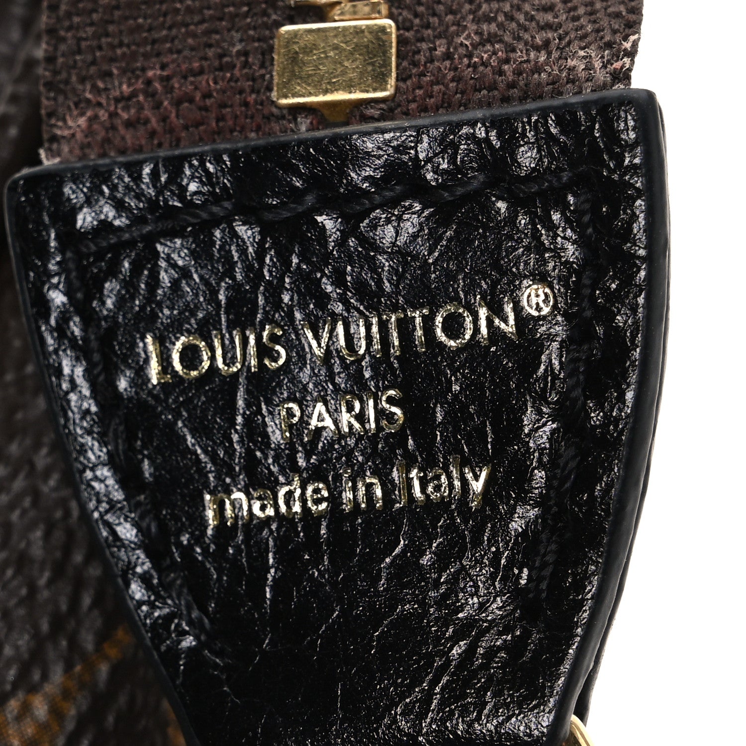 Louis Vuitton Monogram Sequins Pochette Accessories Black