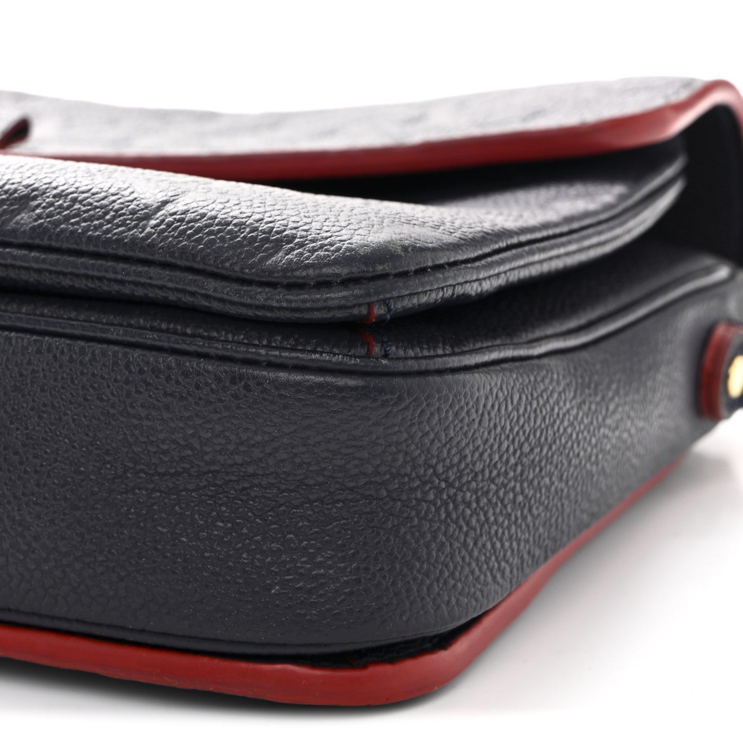 Louis Vuitton Empreinte Pochette Metis Marine Rouge