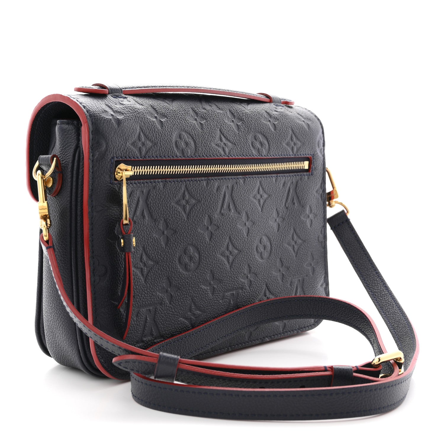 Louis Vuitton Empreinte Pochette Metis Marine Rouge