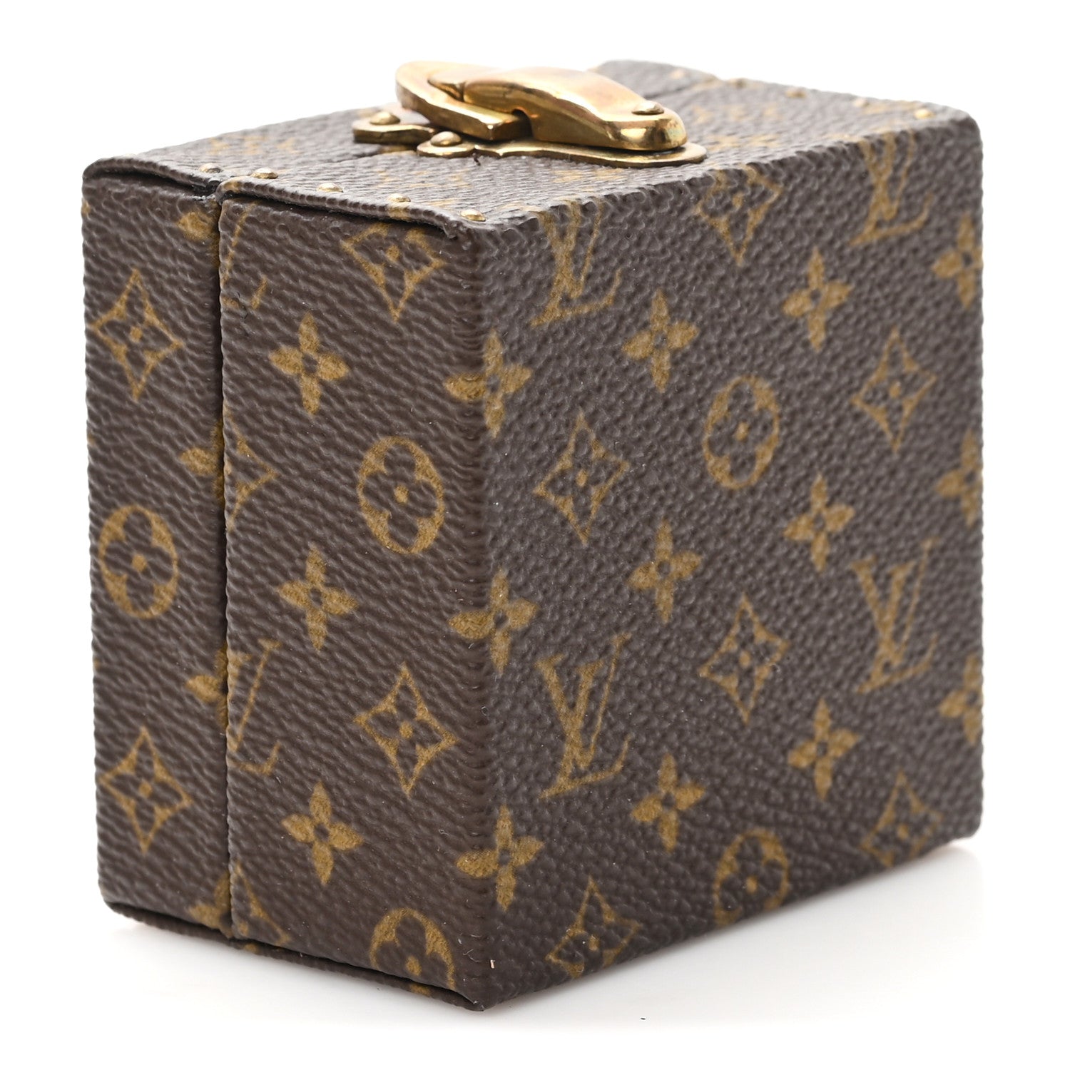 Louis Vuitton Monogram Ring Box Mini Trunk Case