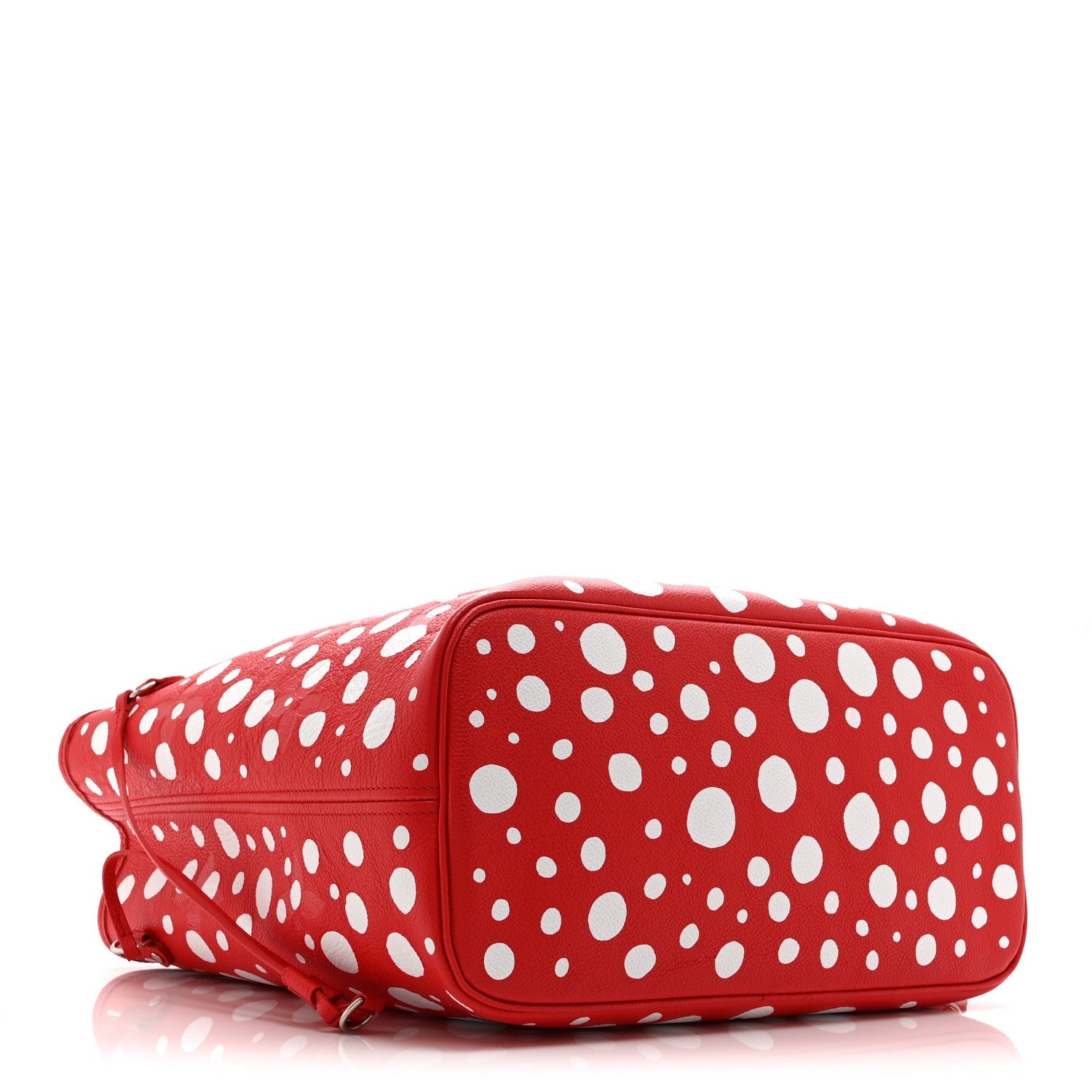 Louis Vuitton LV X YK Empreinte Infinity Dots Neverfull MM Rouge White