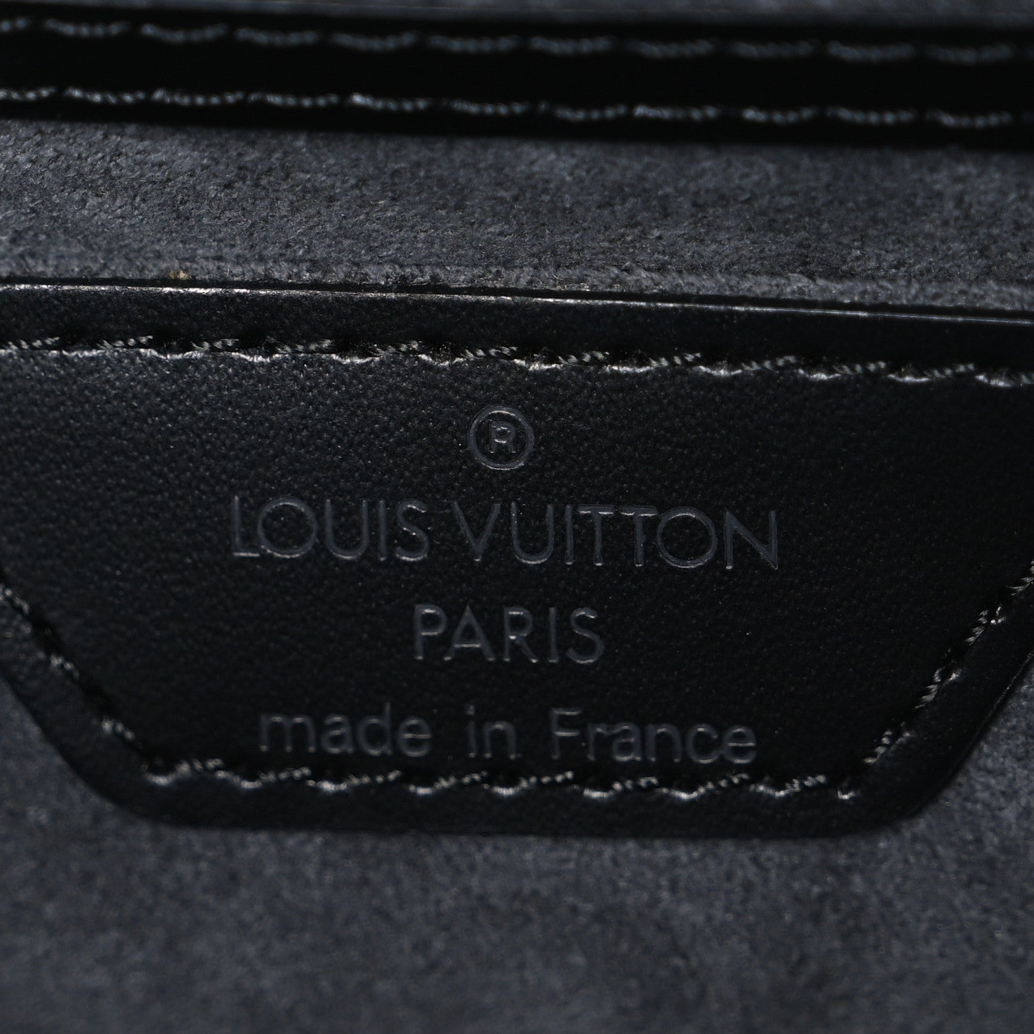 Louis Vuitton Epi Soufflot Black