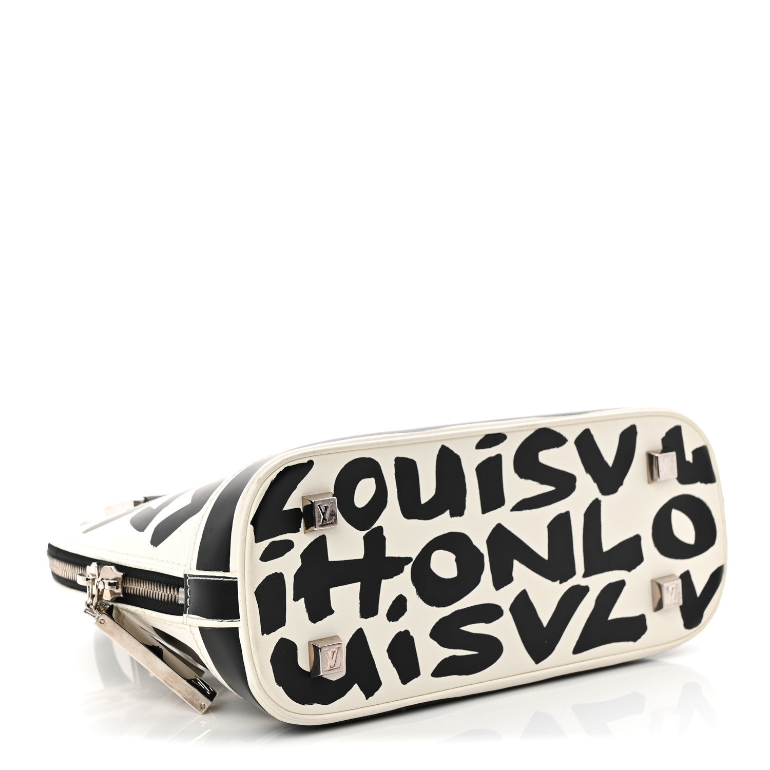 Louis Vuitton Graffiti Alma MM Black