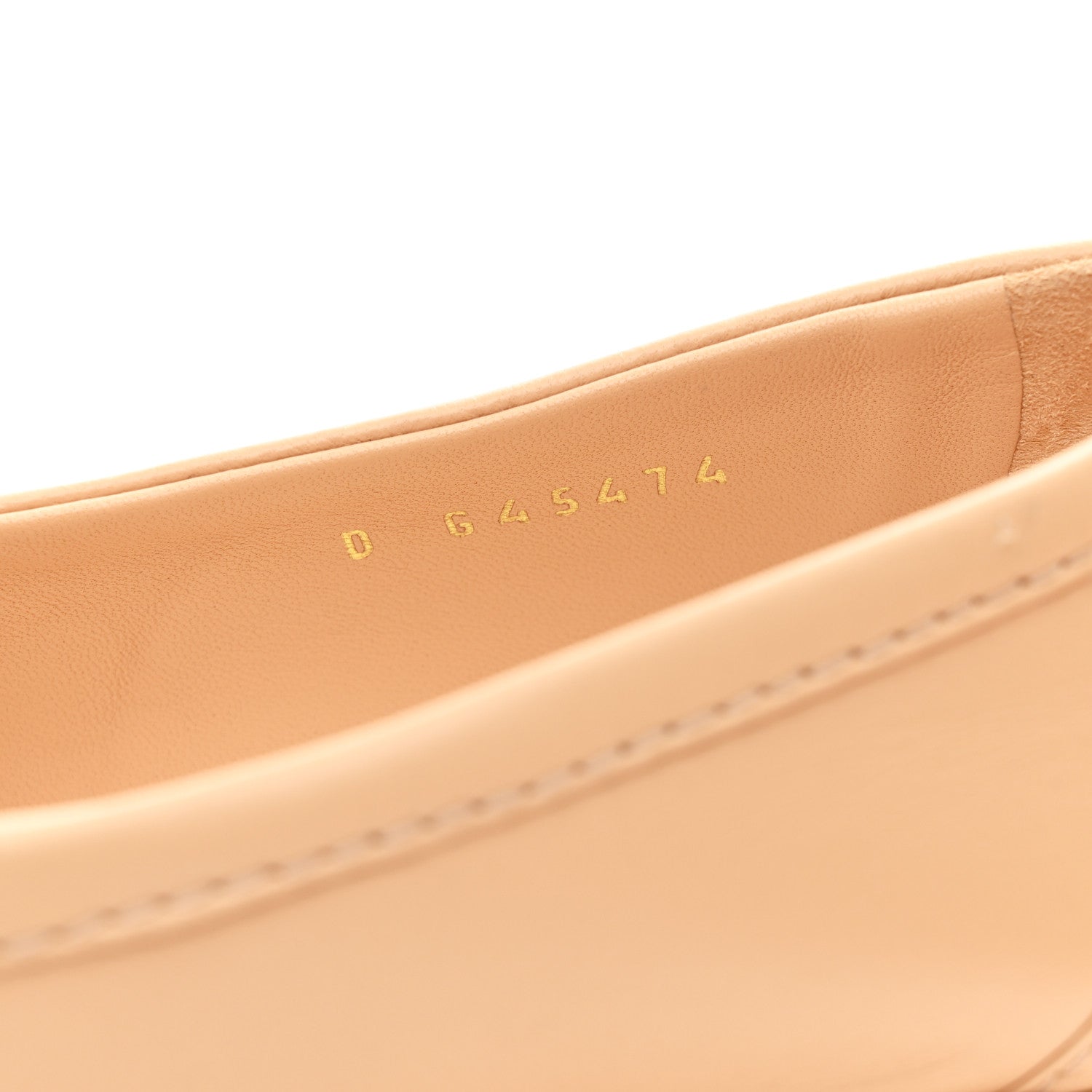 Lambskin Quilted CC Turnlock Moccasins 40 Beige