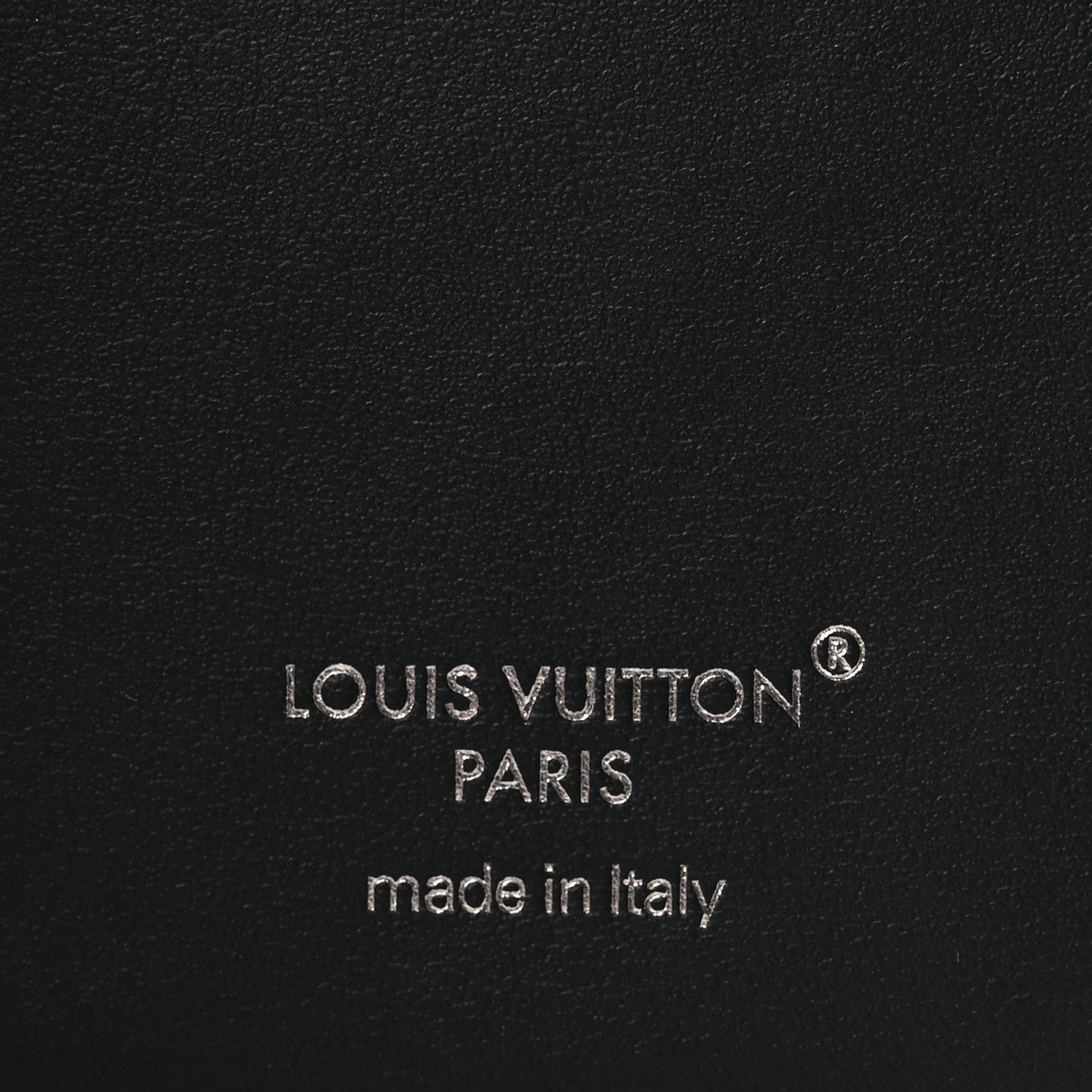 Louis Vuitton Monogram Macassar Magnetic Card Holder Black
