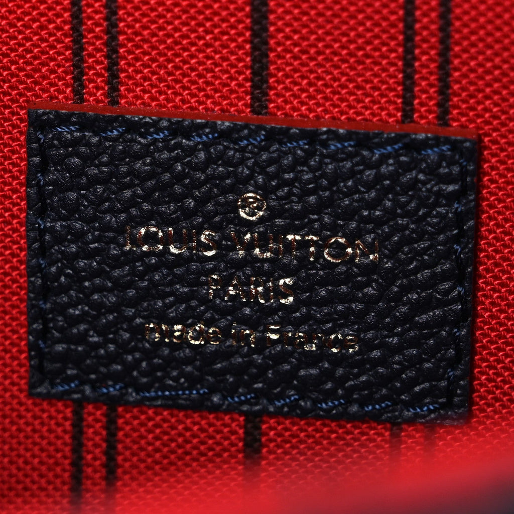 Louis Vuitton Empreinte Pochette Metis Marine Rouge