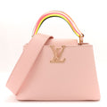 Louis Vuitton Taurillon Resin Murano Capucines BB Rose Jasmin