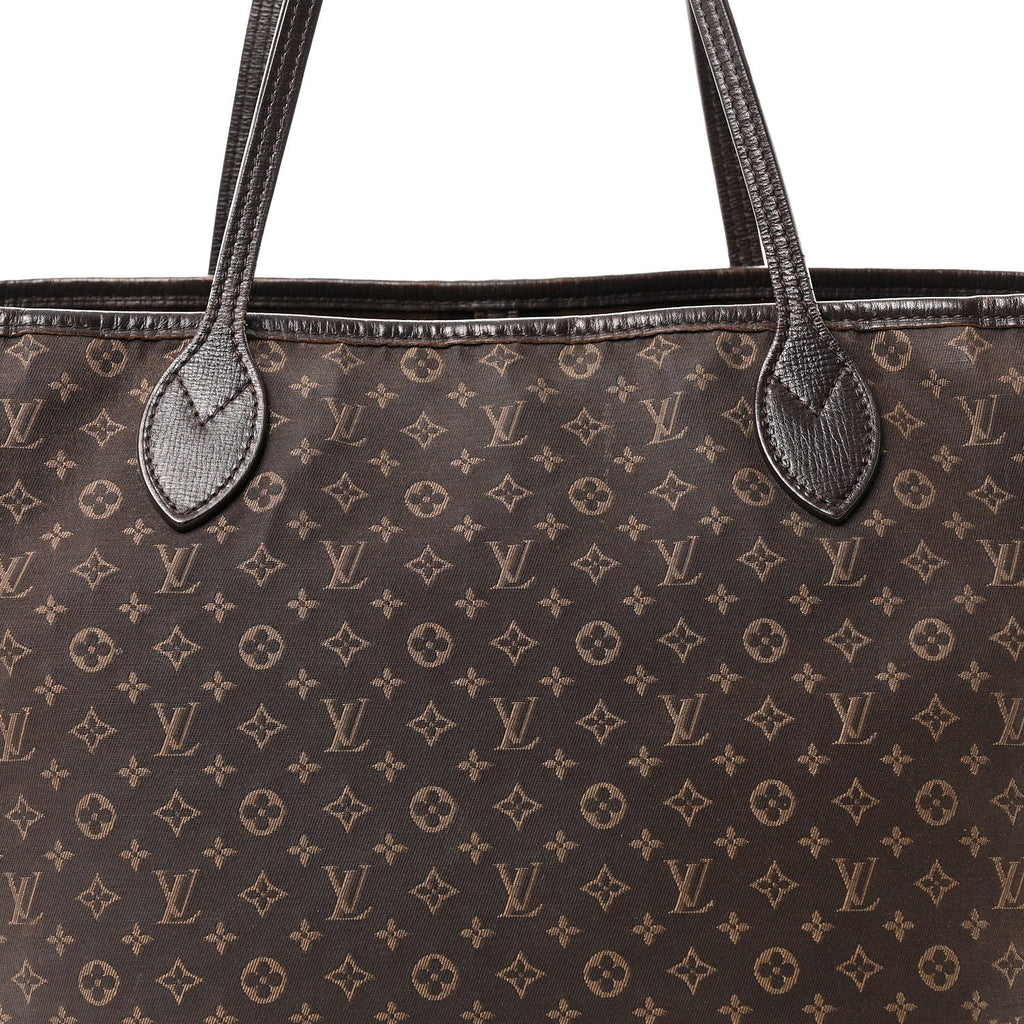 Louis Vuitton Monogram Idylle Neverfull MM Fusain