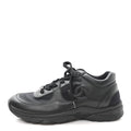 Lambskin Fabric CC Uniform Sneakers 39.5 Black
