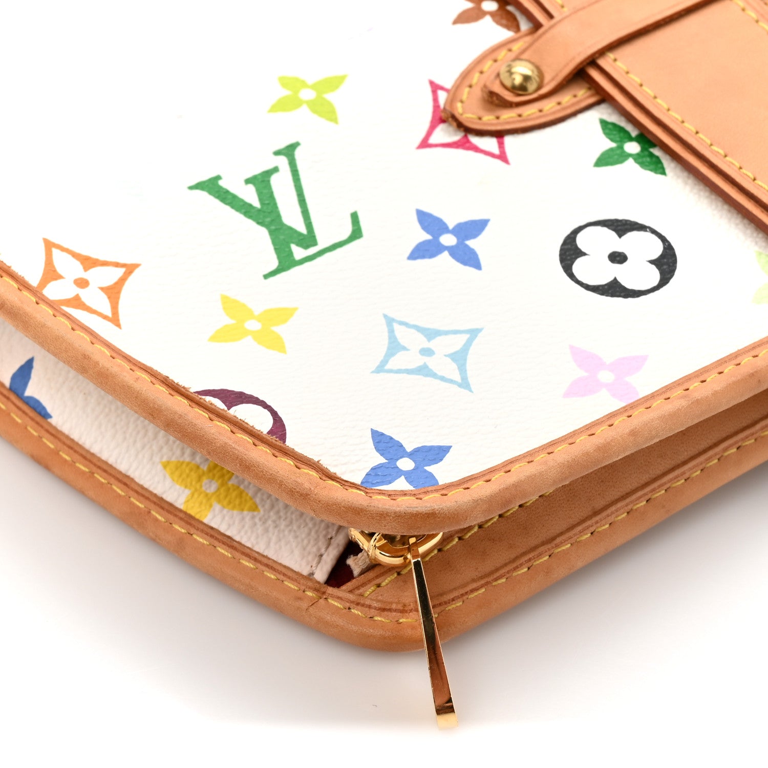 Louis Vuitton Monogram Multicolor Shirley White