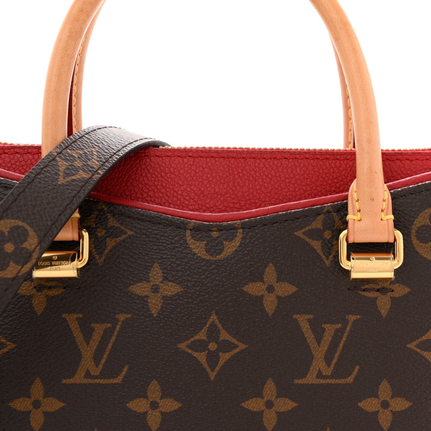 Louis Vuitton Monogram Pallas BB Cherry