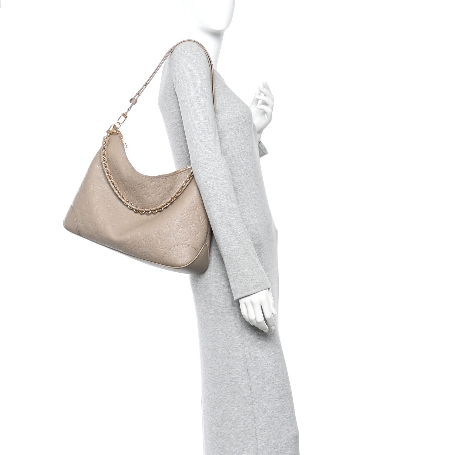 Louis Vuitton Monogram Boulogne GM NM Turtledove