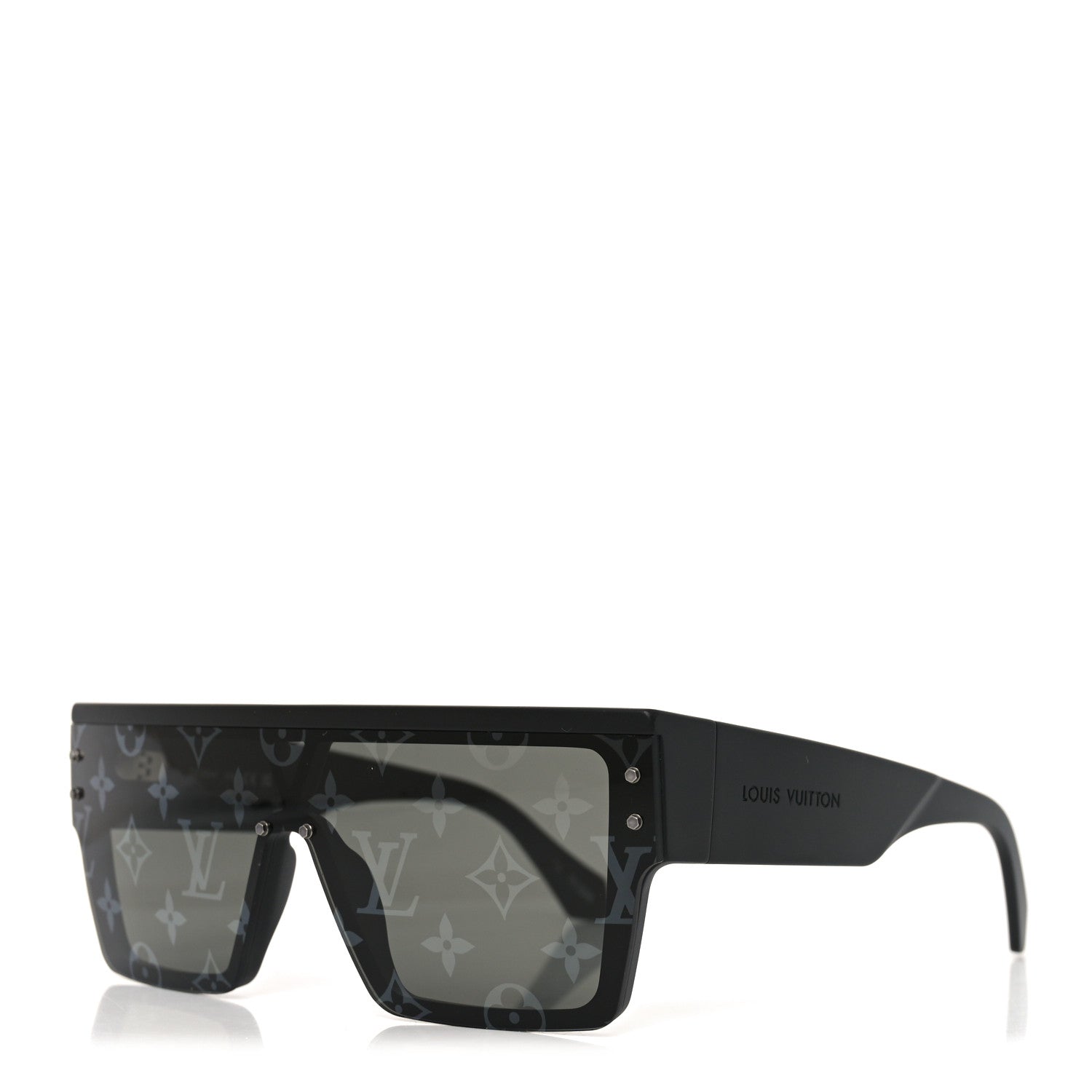 Louis Vuitton Acetate Monogram Waimea Z1583W Sunglasses Black