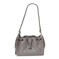 Chanel Caviar Quilted Mini Chanel 25 Handbag Dark Grey
