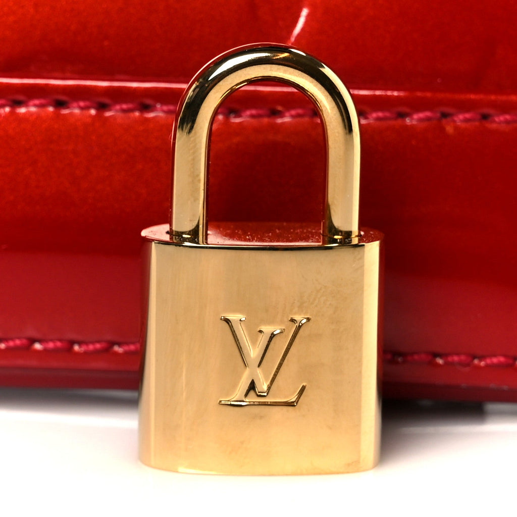 Louis Vuitton Vernis Alma BB Cherry