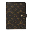 Louis Vuitton Monogram Medium Ring Agenda Cover