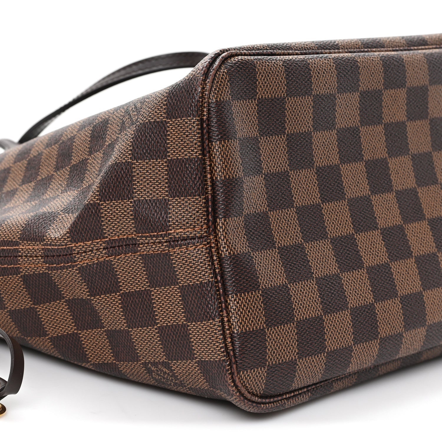 Louis Vuitton Damier Ebene Neo Neverfull MM Rose Ballerine
