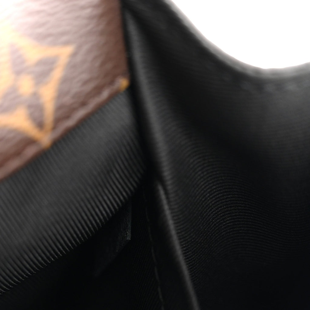 Louis Vuitton Patent Calfskin Monogram Cherrywood BB Black