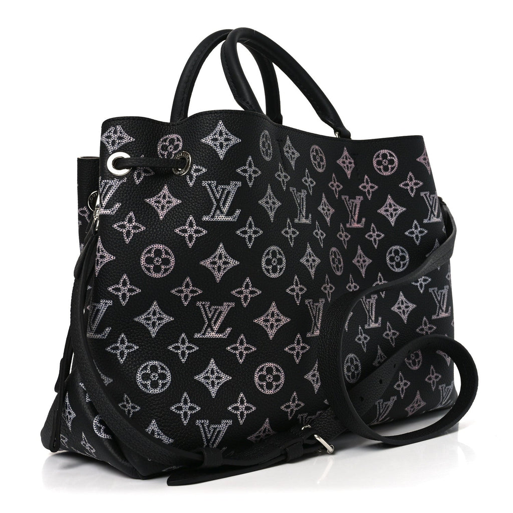 Louis Vuitton Mahina Flight Mode Bella Tote Black